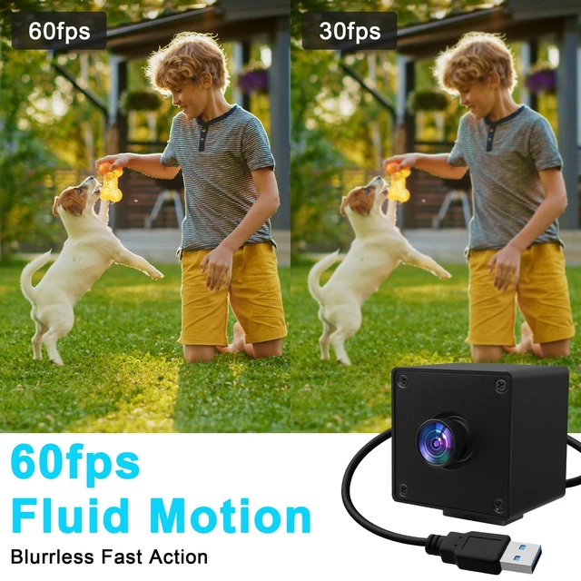 Alt view image 3 of 5 - ALPCAM 4K USB Camera, USB3.0 60fps Real Time Webcam for PC