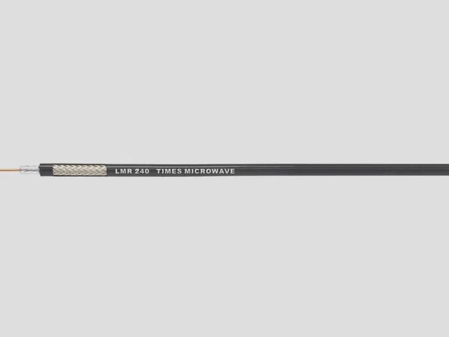 Alt view image 4 of 5 - Cable Assemblies Now - Quality Economy Coaxial Cable - Drop in Replacement for LMR-240/LMR240 - N-Male to N-Male - 10 Feet