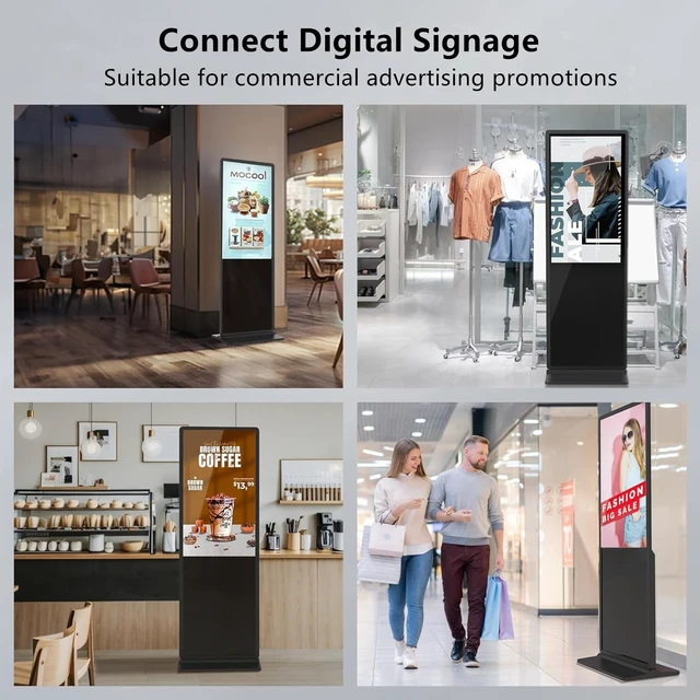 Alt view image 5 of 5 - 4K Ultra-HD Digital Media Player for USB Drives/SD Cards TV Digital Signage