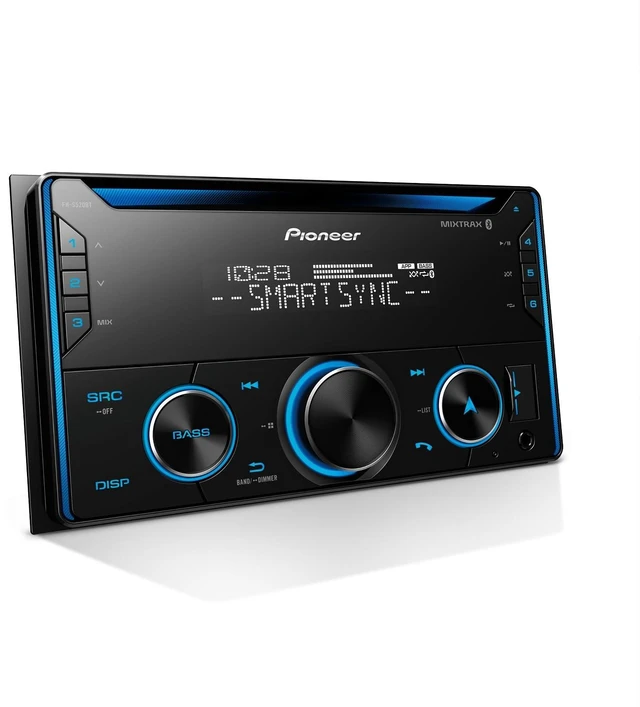 Main image of Pioneer FH-S520BT Double Din CD Car Stereo, Bluetooth, USB/AUX, AM/FM Radio