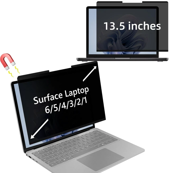 Main image of KiimLaa Magnetic Privacy Screen for 13.5 Inch Surface Laptop 6/5/4/3/2/1