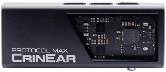 Main image of CrinEar Protocol Max ^^ Portable DAC-Amplifier with 10-Band PEQ, Dual Cirrus Logic CS43198 + Dual SG Micro SGM8262-2 ^^ 600mW High Power Amplification