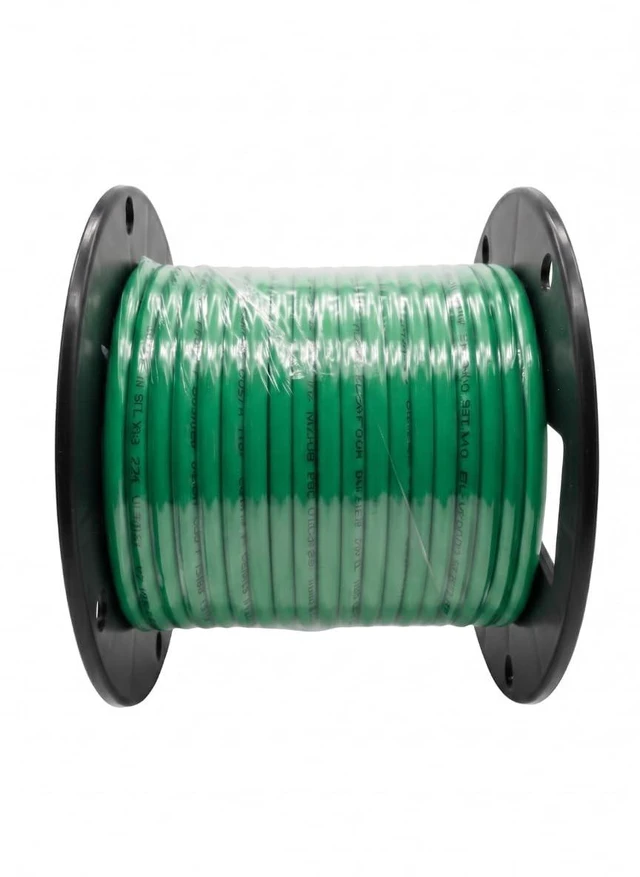 Main image of AiCat Cat5e Ethernet Cable 100ft Riser CMR - Insulated Solid Bare Copper Wire, PoE++(4PPoE) Cat5e Cable FastReel, 24 AWG, ETL & UL Listed - 350MHZ /Gigabit Speed, Unshielded UTP Network Cable - Green