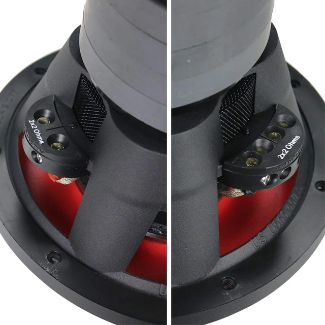 Alt view image 4 of 4 - Audiopipe TXX-BDC4-10D2 10-inch Woofer Dual 2 Ohm Subwoofer Quad Stack 900 Watts RMS 1800 Watt Max Voice Coil 2.5" BASV 4-Layer