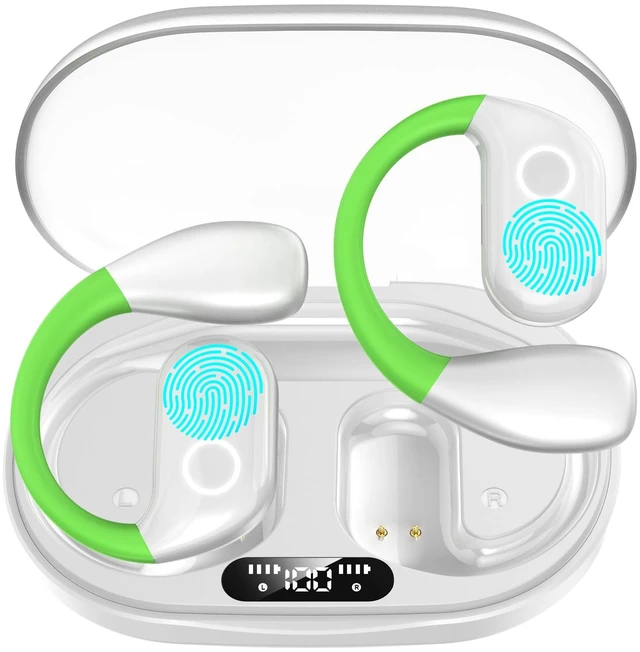 Main image of DTBG AI Language Translation Earbuds, 144-Language Translator Earbuds Real Time Compatible with iOS & Android, Bluetooth 5.3 Headphones Translating Device for Travel and Business, White
