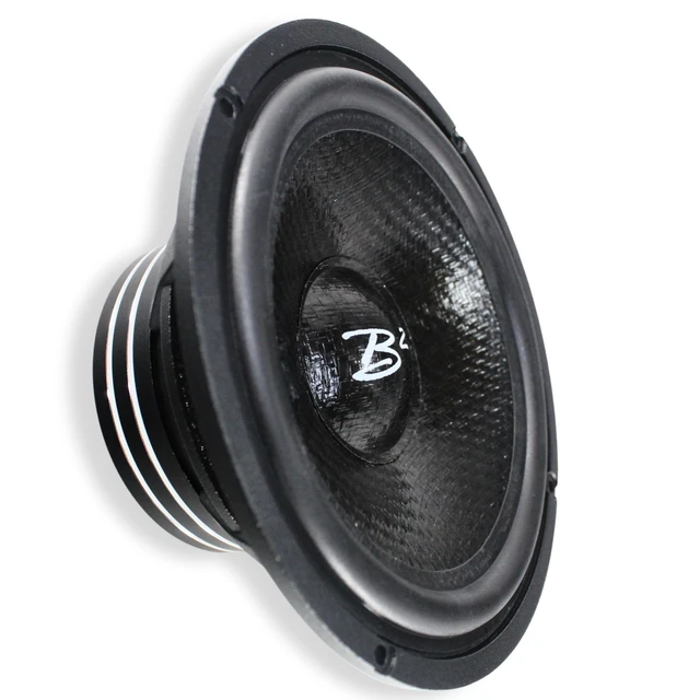 Alt view image 2 of 5 - B2 Audio Rage Series 6.5" 2-Way 4 Ohm 100W Component Set w/Crossovers RAGE61-V2