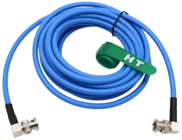 Alt view image 4 of 4 - HangTon 12G 4K Raw SDI Coaxial Video Cable BNC to BNC Canare LV-61S 75 ohm for Camera Monitor Flexible Shielded 3m