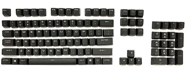 Main image of BestParts 104pcs Backlit Keycaps Replacement for Corsair K70 LUX K65 K95