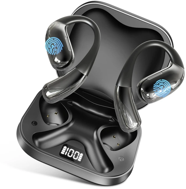 Main image of Chwwen Ai Translation Earbuds Real Time, 144 Languages, 60H Playing Time, Bluetooth 5.4, Comfortable Fit for Travel Around The World, Business Meetings and Reception & Language Learning.