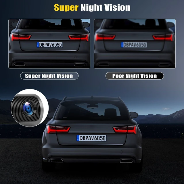 Alt view image 5 of 5 - 4K Dual Dash Cam Front and Rear, 4K FHD Car Camera,Dash Camera for Cars Car Camera with WiFi App Control 150 Wide Angle Night Vision G-Sensor Loop Recording 24H Parking Monitoring