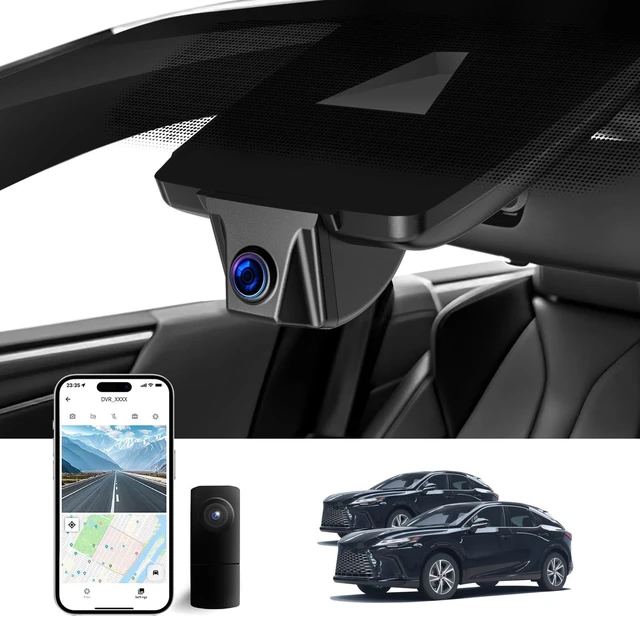 Main image of KBSYNT 4K & 1080P Dash Cam for 2023-2026 Lexus RX350 RX350h RX450h RX500h