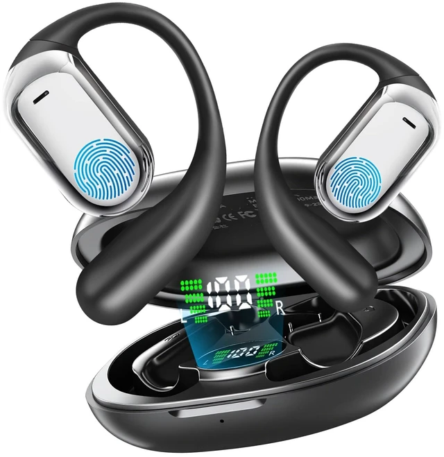 Main image of Translation Earbuds Real Time - AI 144 Language Translator Earbuds, Audifonos Traductores Ingles Espanol, 3-in-1 Translating Device, Translate Ear Buds for Travel Learning with Charging Case Black