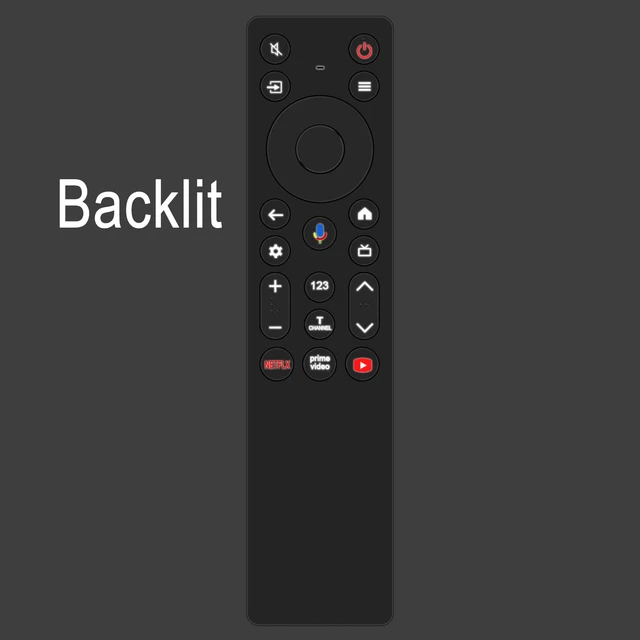 Alt view image 5 of 5 - RC933A FMB1 Voice Replacement Remote Control Applicable for TCL Google TV