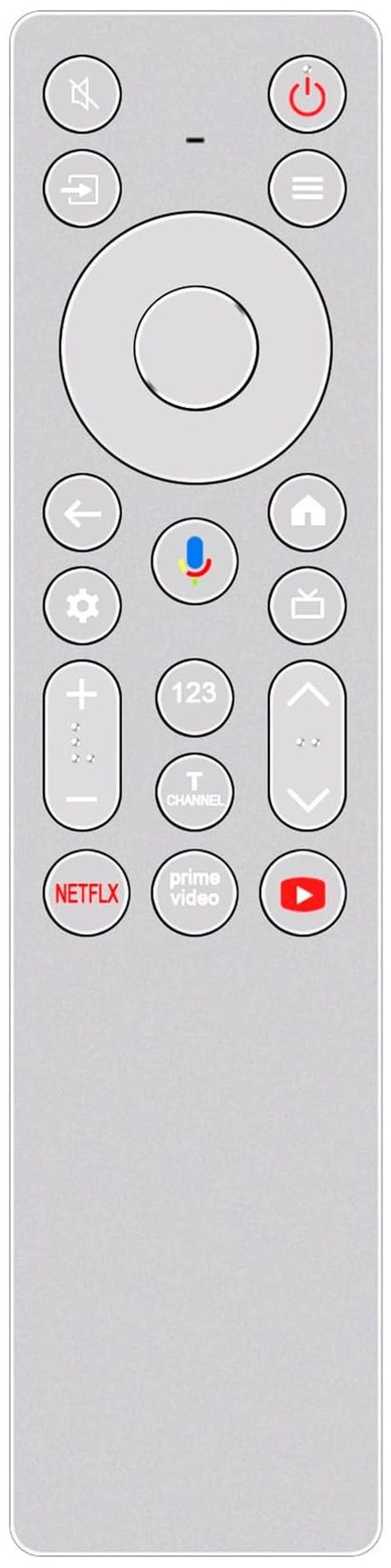 Main image of RC933A FMB1 Voice Replacement Remote Control Applicable for TCL Google TV