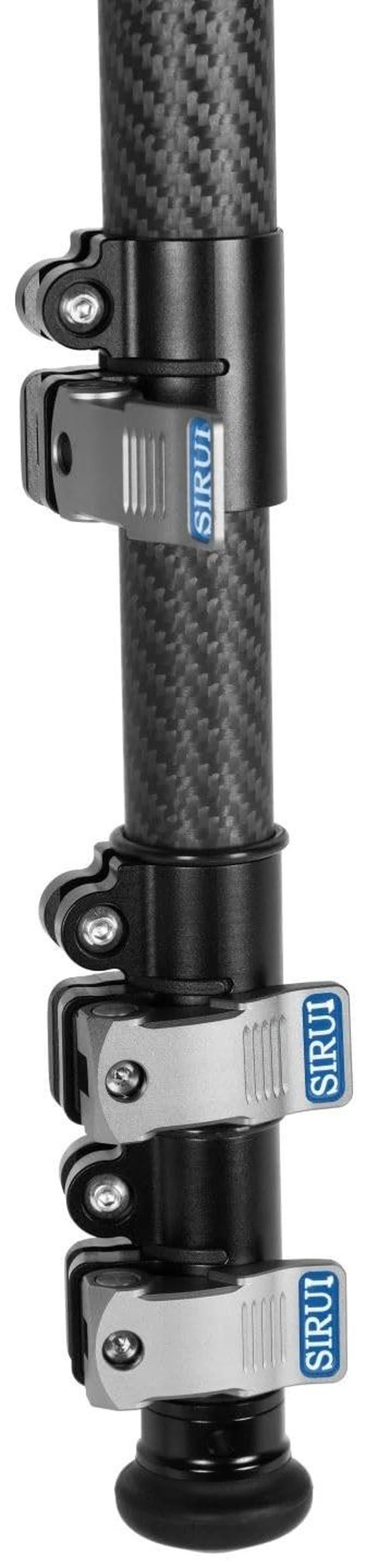 Alt view image 2 of 3 - Sirui L-324F Carbon Fiber Tripod with VH-10 Fluid Video Head, Load Capacity 13.2lbs