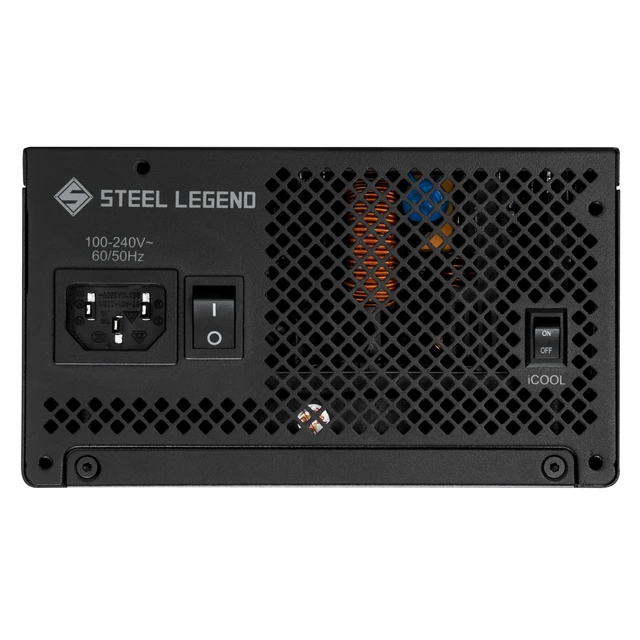 Alt view image 4 of 5 - ASRock Steel Legend SL-1000G 1000W 80 Plus Gold & Cybenetics Platinum Full Modular Power Supply ATX3.1 & PCIe5.1 Ready with Dual Color 12V-2x6 Cable 10 Years Warranty