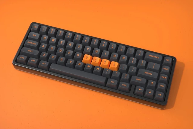 Alt view image 4 of 5 - DROP MT3 Skiidata Keycap Set, ABS Hi-Profile, Doubleshot Legends, Cherry MX Style Novelty Set for use with Mechanical Keyboards (Accent Kit)