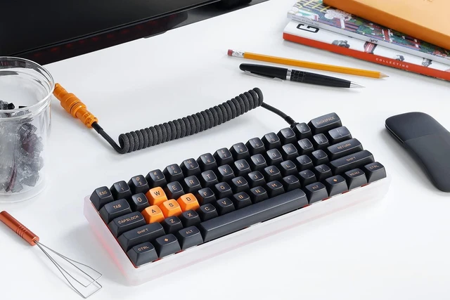 Alt view image 5 of 5 - DROP MT3 Skiidata Keycap Set, ABS Hi-Profile, Doubleshot Legends, Cherry MX Style Novelty Set for use with Mechanical Keyboards (Accent Kit)