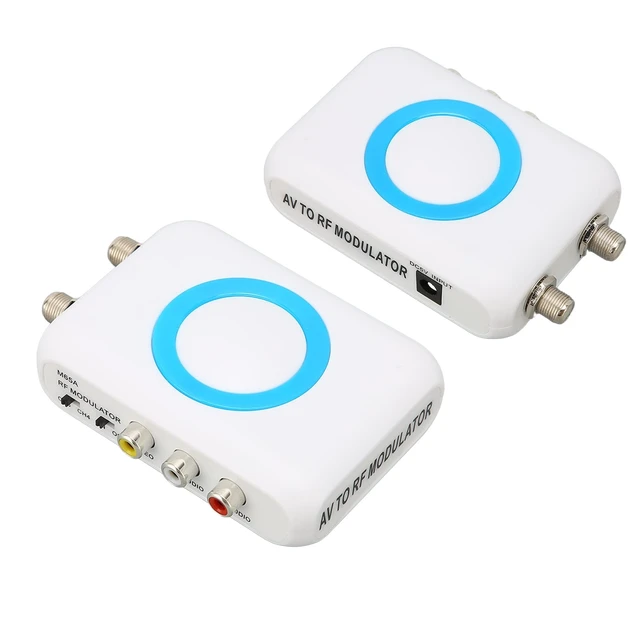 Alt view image 5 of 5 - M65ANTSC RF Modulator, NTSC TV Link Modulator AV to RF Converter, VHF Demodulator Converter with Output Channel Selectable, for CATV System