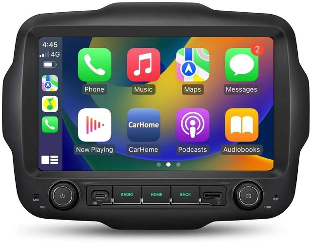 Main image of XTRONS 9" Linux Car Stereo Jeep Renegade 2015-2020, CarPlay Android Auto