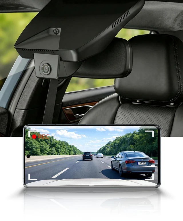 Main image of Fitcamx 4K Dash Cam for 2026 Hyundai Palisade & Palisade Hybrid (HD2-P9100), Integrated OEM Look, UHD 2160P Video, Built-in WiFi & APP, Loop Recording, G-Sensor, Easy to Install, 64GB Card