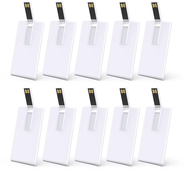 Main image of KEXIN USB Flash Drive Credit Bank Card Shape Flash Drive Memory Stick Key Credit Card USB Bulk Flash Drive (256MB*20PCS)