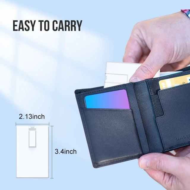 Alt view image 2 of 5 - KEXIN USB Flash Drive Credit Bank Card Shape Flash Drive Memory Stick Key Credit Card USB Bulk Flash Drive (256MB*20PCS)