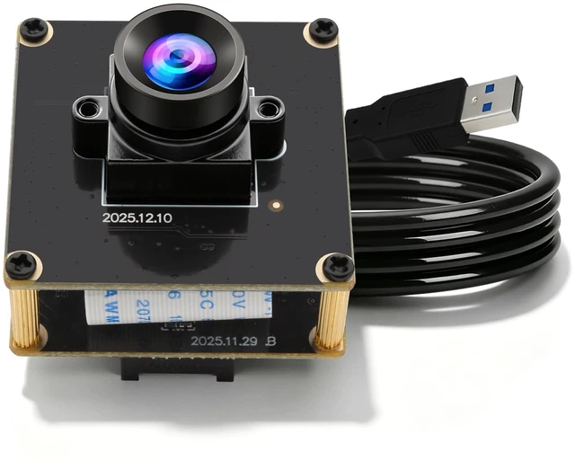 Main image of ELP 200FPS Global Shutter USB3.0 Camera Module for Computer Wide Angle 2.1mm Lens Webcam Mini UVC USB3.0/2.0 PC Camera High Speed Lightburn Cameras 1200P/120fps HD/200fps AR0234 Webcamera for Laptop