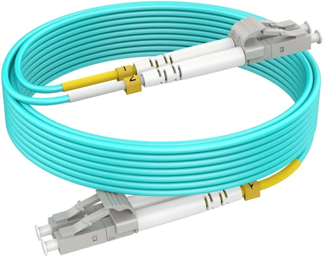 Main image of RamboCables-OM4 LC LC Fiber Patch Cables MMF Multimode, 1000ft/305m