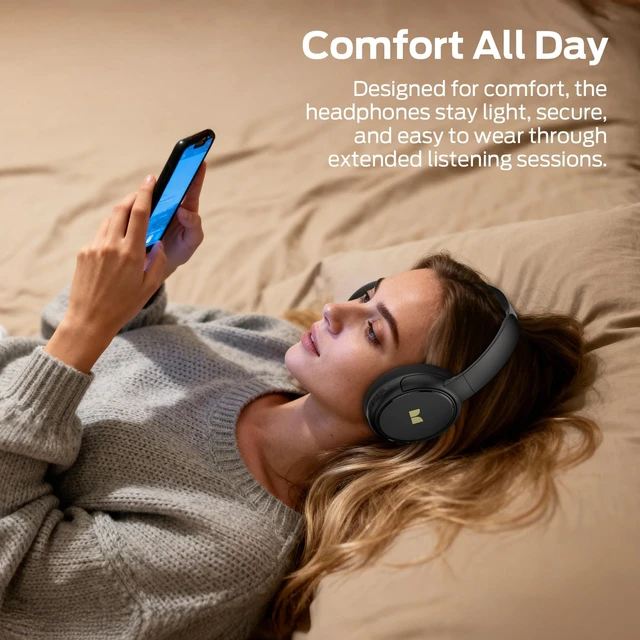 Alt view image 2 of 5 - Monster TVlink 300 Wireless TV Headphones Bluetooth 5.3 Black
