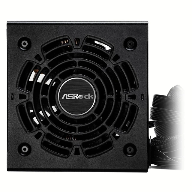Alt view image 3 of 5 - ASRock Challenger 650W Power Supply 5 Years Warranty ATX 3.1 Auto iCOOL Intelligent Fan Control 120mm Golf Blade 80 Plus Gold Certified Non-Modular CL-650G