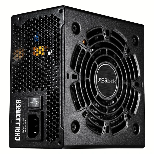 Alt view image 5 of 5 - ASRock Challenger 650W Power Supply 5 Years Warranty ATX 3.1 Auto iCOOL Intelligent Fan Control 120mm Golf Blade 80 Plus Gold Certified Non-Modular CL-650G