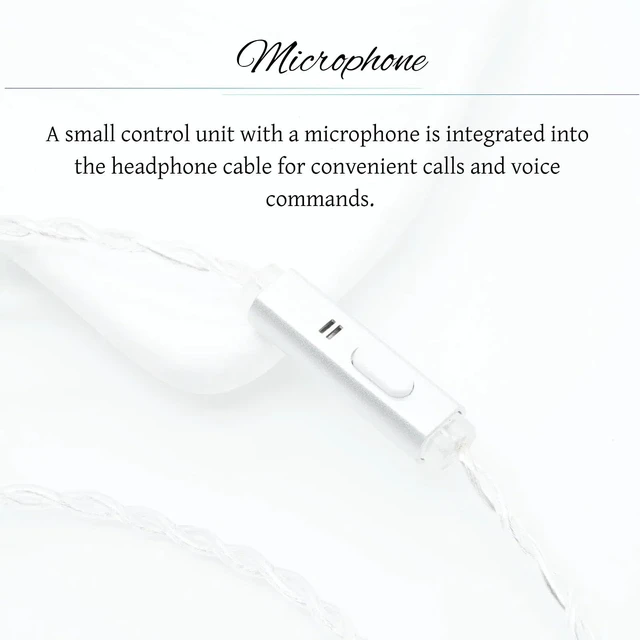 Alt view image 4 of 5 - ivipQ-1DD 10mm Single Dynamic Driver Gaming IEM, Featuring 3.5mm Stereo Plug and Detachable Microphone Cable, for Musicians & Recording Studios (Includes Microphone)