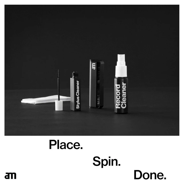 Alt view image 5 of 5 - am Premium 4-in-1 Vinyl Cleaning Kit Record Cleaner & Stylus Cleaner
