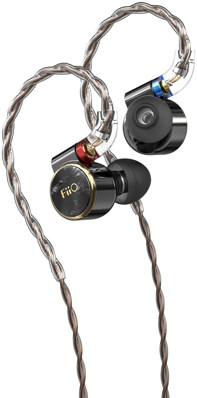 Main image of FIIO FD3 PRO Earphones in-Ear Earbuds High Resolution 1DD Deep Bass Detachable MMCX Connector with 2.5/3.5/4.4mm Plugs DLC Black