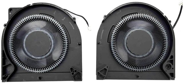 Alt view image 2 of 4 - New CPU+GPU Cooling Fan Replacement for LOQ 15IRX9 (Type 83DV), for LOQ 15IAX9 (Type 83GS), P/N: 5H40S20999 5H40S21000 5H40S21001 (12V Fan)