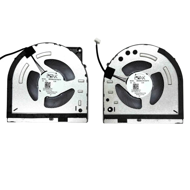 Main image of New CPU+GPU Cooling Fan Replacement for LOQ 15IRX9 (Type 83DV), for LOQ 15IAX9 (Type 83GS), P/N: 5H40S20999 5H40S21000 5H40S21001 (12V Fan)