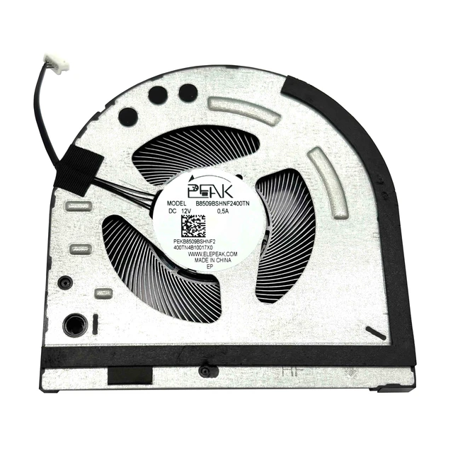 Alt view image 4 of 4 - New CPU+GPU Cooling Fan Replacement for LOQ 15IRX9 (Type 83DV), for LOQ 15IAX9 (Type 83GS), P/N: 5H40S20999 5H40S21000 5H40S21001 (12V Fan)