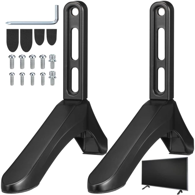 Main image of DOITOOL 2 Pcs Universal TV Stand Base Compatible with Samsung TV Legs for Installation Hole Distance of 20-55 mm Mounting Bracket