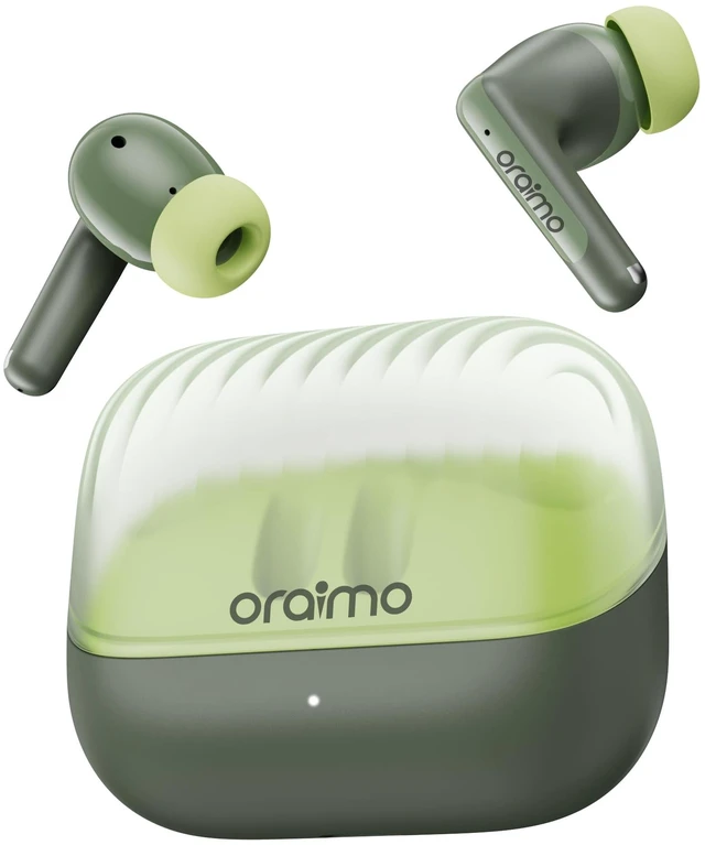 Main image of Oraimo SpaceBuds Neo Wireless Bluetooth Earbuds in-Ear Headphones,Green