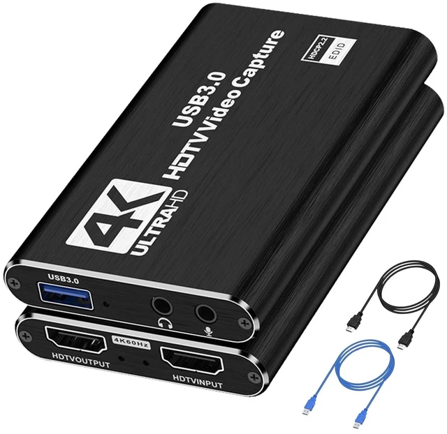 Main image of Capture Card for Streaming 4K HDMI Video Capture Card USB 3.0 Video Capture Device Full HD 1080P 60FPS Video Recorder Card for Game Recording Live Streaming Broadcasting Online Meeting Teaching