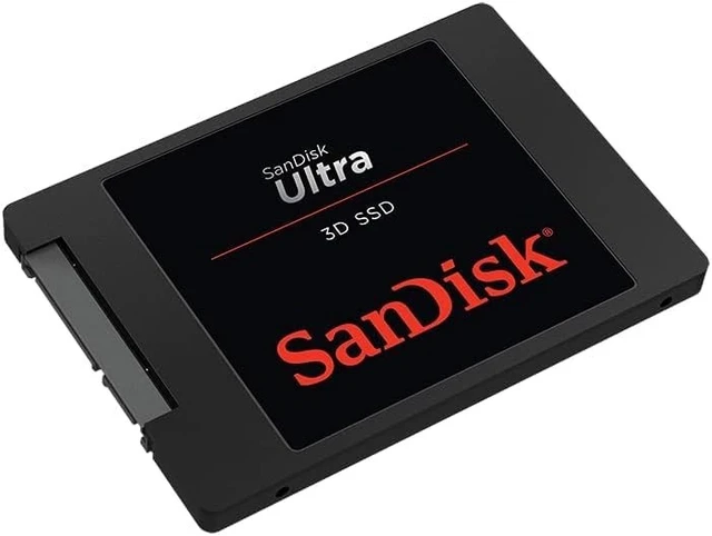 Alt view image 2 of 5 - SANDISK Ultra 3D NAND 4TB Internal SSD - SATA III 6 Gb/s, 2.5"/7mm, Up to 560 MB/s - SDSSDH3-4T00-G26