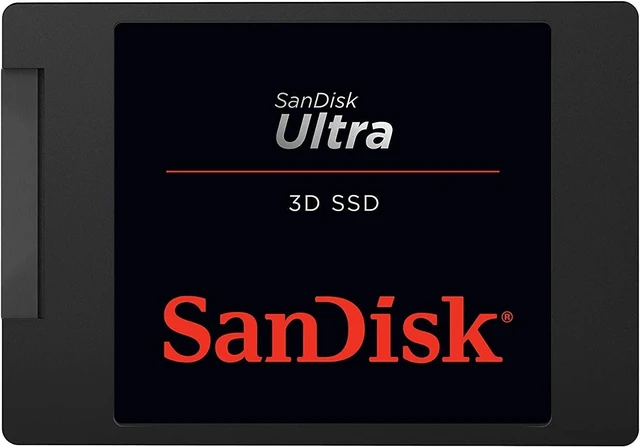 Main image of SANDISK Ultra 3D NAND 4TB Internal SSD - SATA III 6 Gb/s, 2.5"/7mm, Up to 560 MB/s - SDSSDH3-4T00-G26