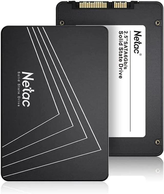 Main image of Netac SSD 480GB Internal SSD Up to 550 MB/s Hard Drive Disk Solid State Drive SATA SSD 2.5 Inch Easy to Install for Laptop Computer Upgrade Speed Game, 480GB Black