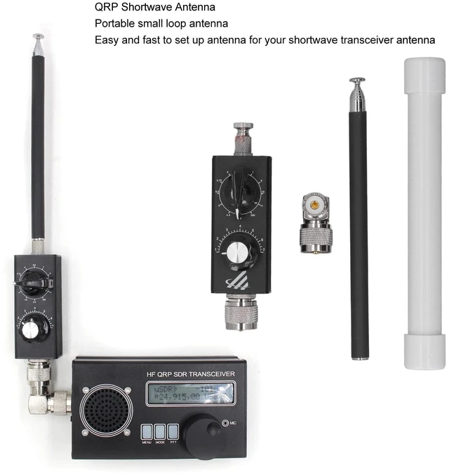 Alt view image 5 of 5 - QRP Shortwave Antenna HF Full Band for Portable Radio Operating Enhanced Reception Frequency Range Lightweight Design Amateur Enthusiasts Field Use and Travel