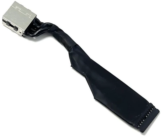 Alt view image 2 of 4 - Zahara DC Power Jack Charging Port Cable for Dell Aurora AC16250 P139F001