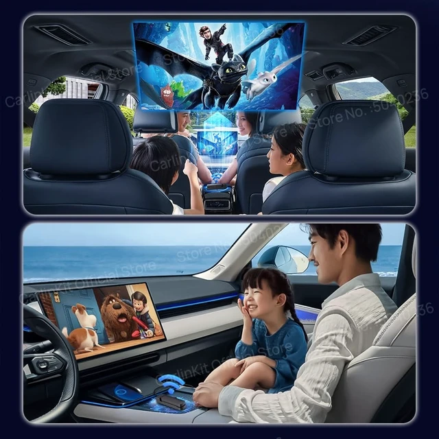 Alt view image 3 of 5 - Wireless CarPlay Adapter CarlinKit FireDrive Link Pro 3-in-1 for TV Stick
