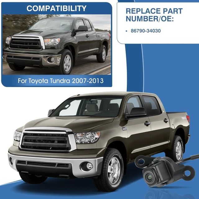 Alt view image 2 of 5 - Rear View Backup Camera Parking Fit for Toyota Tundra 2007-2013 86790-34030