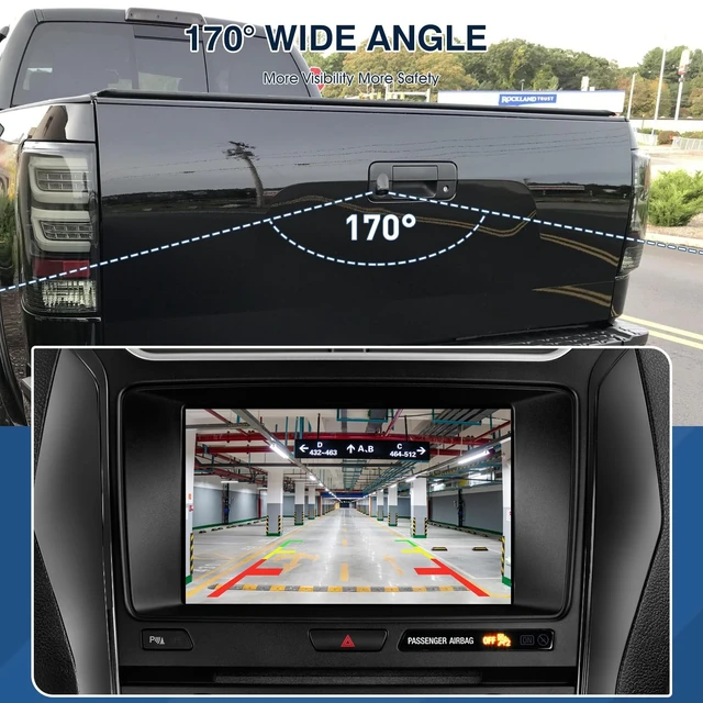 Alt view image 4 of 5 - Rear View Backup Camera Parking Fit for Toyota Tundra 2007-2013 86790-34030