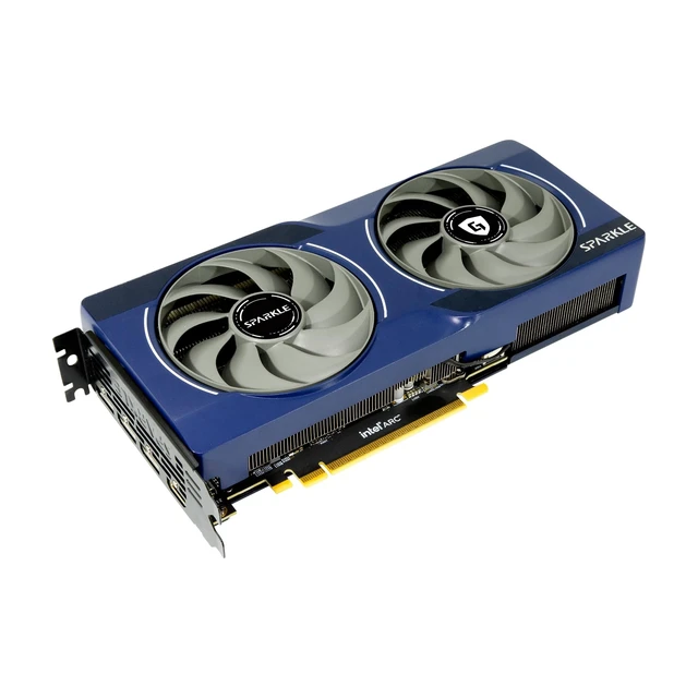 Alt view image 4 of 5 - Sparkle Intel Arc B570 Guardian OC Graphics Card, 10GB GDDR6, Torn Cooling 2.0, Axial Fan, Breathing Light, Metal Backplate, SB570G-10GOC